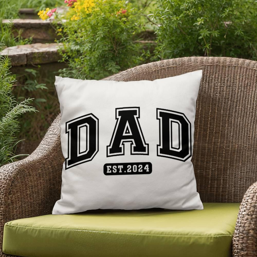 Dad 2024 Comfy Indoor-Outdoor Pillow