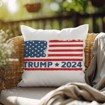 Patriotic Trump 2024 Comfy Indoor-Outdoor Pillow