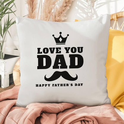 Father's Day Gift - I Love You Dad - Indoor Outdoor Pillow