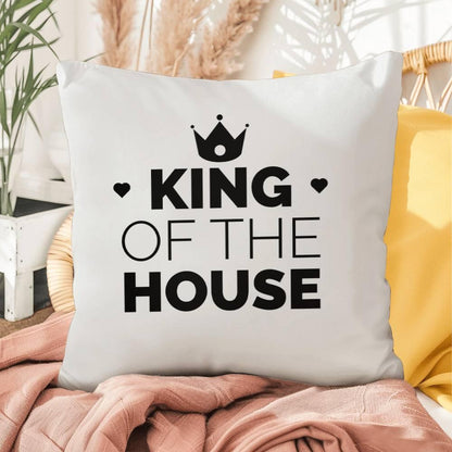 Dad King of the House Indoor Outdoor Pillow