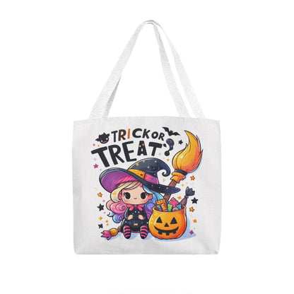 Trick or Treat Little Witch Halloween Tote Bag