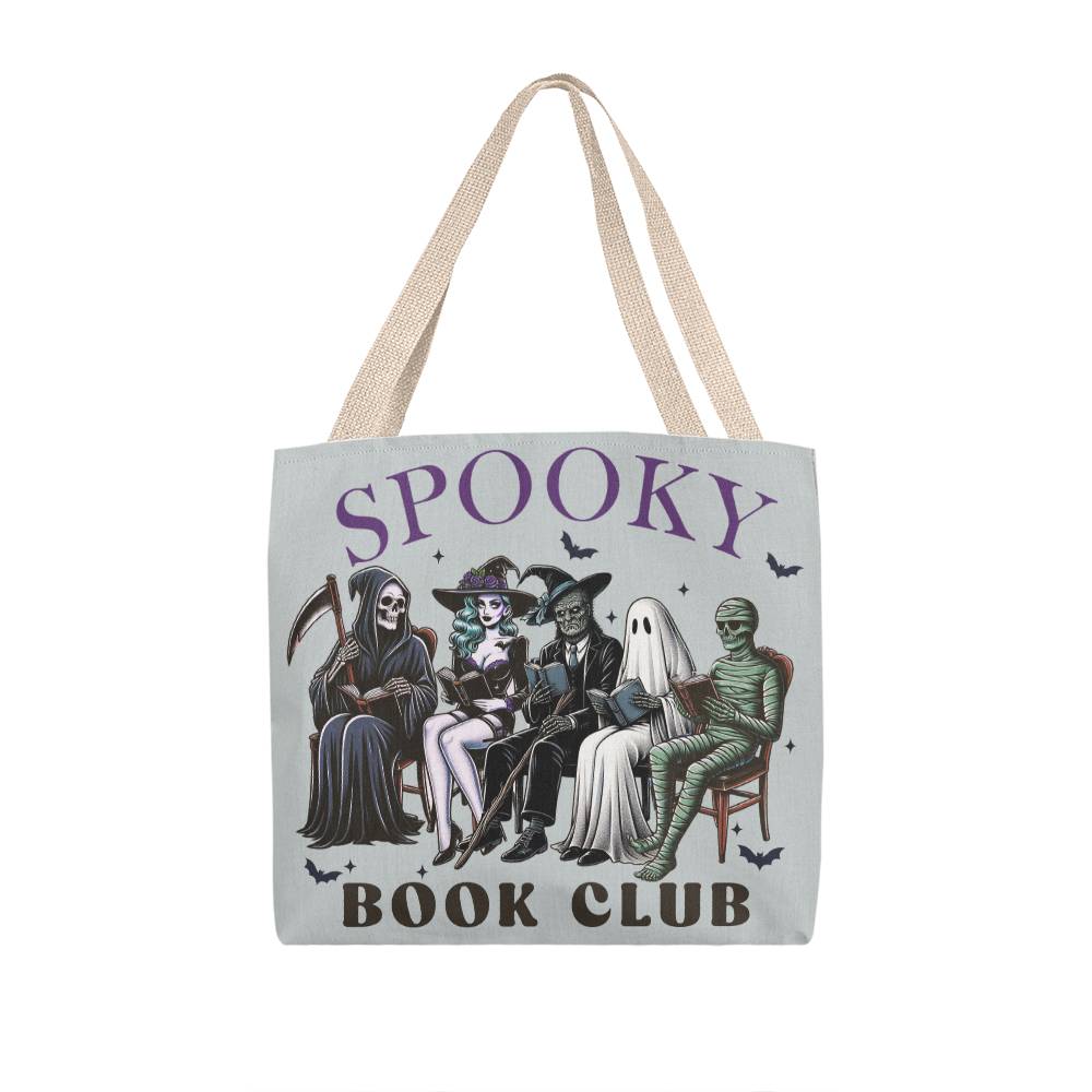 Spooky Book Club Halloween Tote Bag