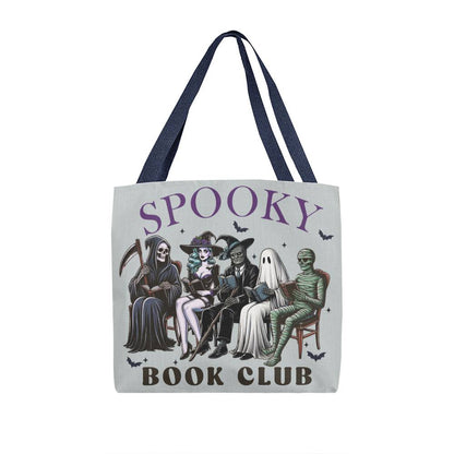 Spooky Book Club Halloween Tote Bag