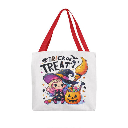 Trick or Treat Little Witch Halloween Tote Bag