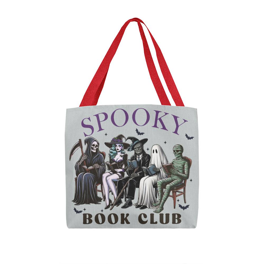 Spooky Book Club Halloween Tote Bag