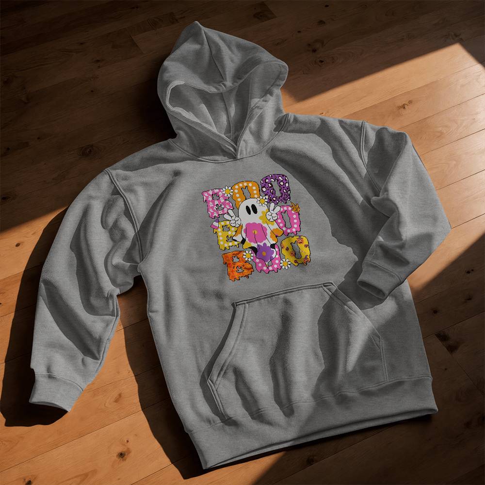 Halloween Trick or Treat Youth Pullover Hoodie