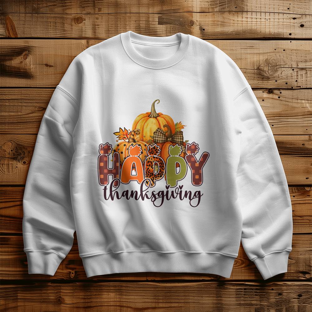 Happy Thanksgiving Holiday Sweatshirt