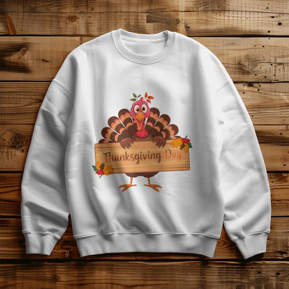 Thanksgiving Day Holiday Turkey Sweatshirt