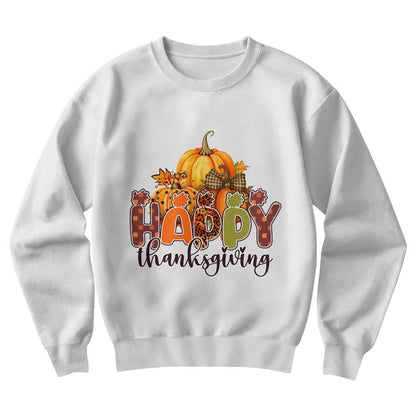 Happy Thanksgiving Festive Holiday Sweatshirt