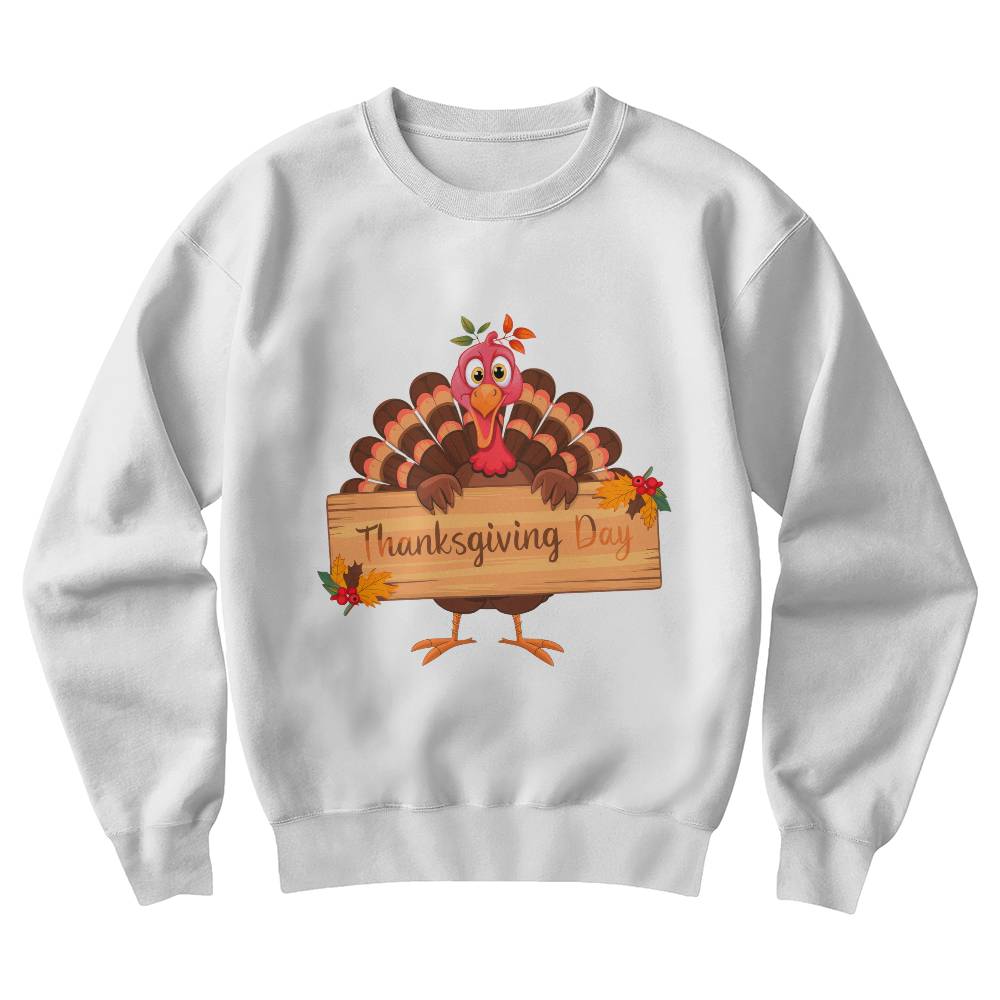 Thanksgiving Day Holiday Turkey Sweatshirt