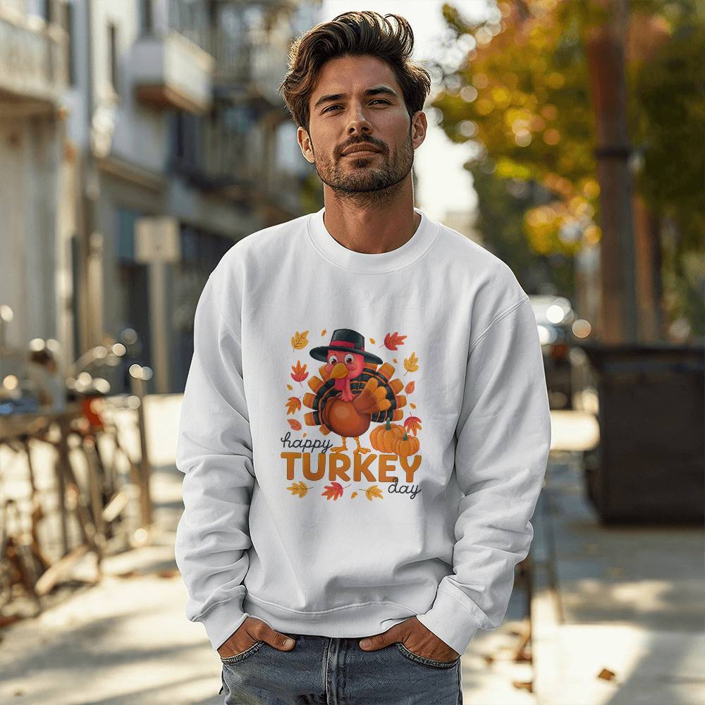 Happy Turkey Day Thanksgiving Sweatshirt