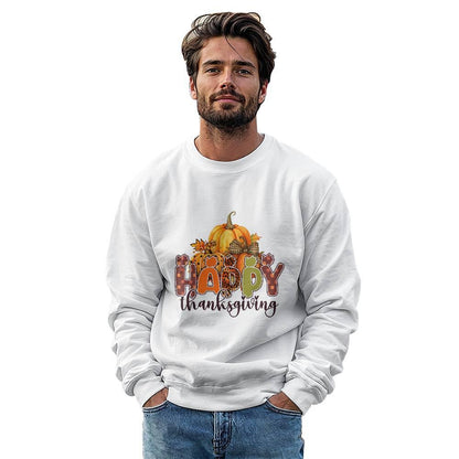 Happy Thanksgiving Festive Holiday Sweatshirt