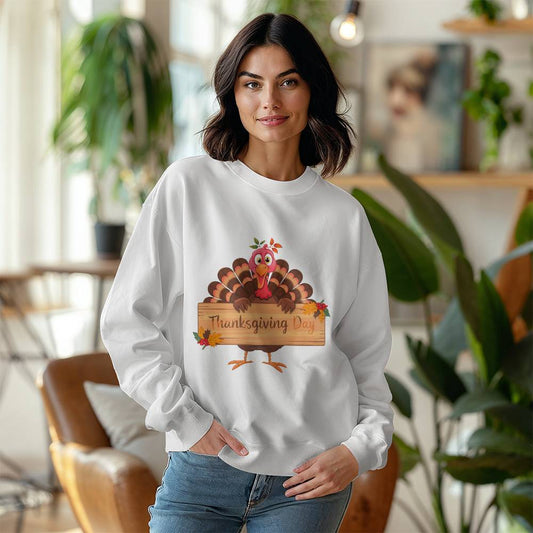 Thanksgiving Day Holiday Turkey Sweatshirt