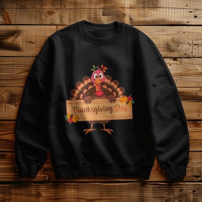 Thanksgiving Day Holiday Turkey Sweatshirt