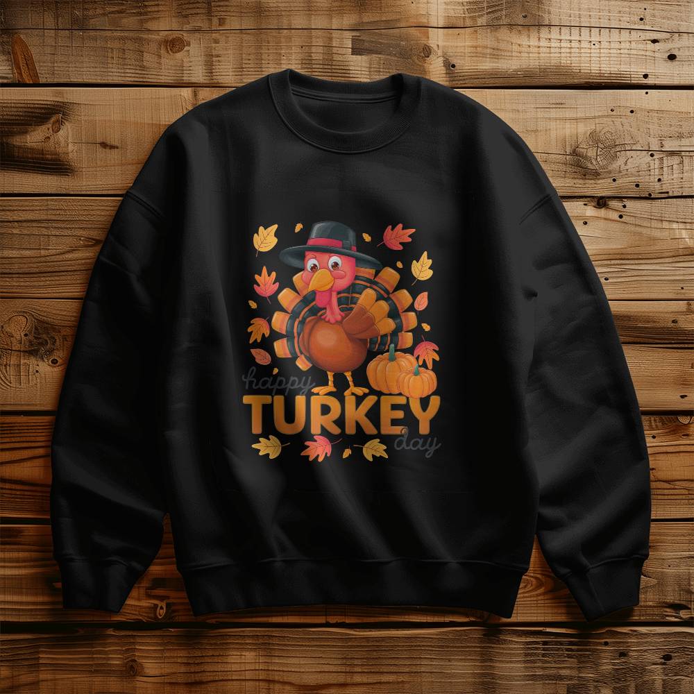 Happy Turkey Day Thanksgiving Sweatshirt