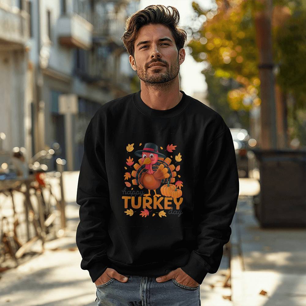 Happy Turkey Day Thanksgiving Sweatshirt