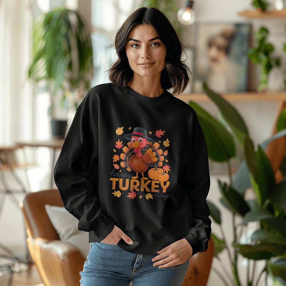 Happy Turkey Day Thanksgiving Sweatshirt