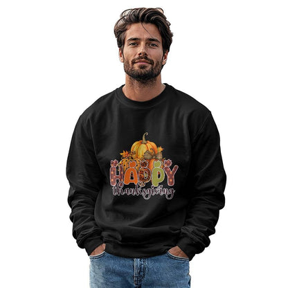 Happy Thanksgiving Festive Holiday Sweatshirt