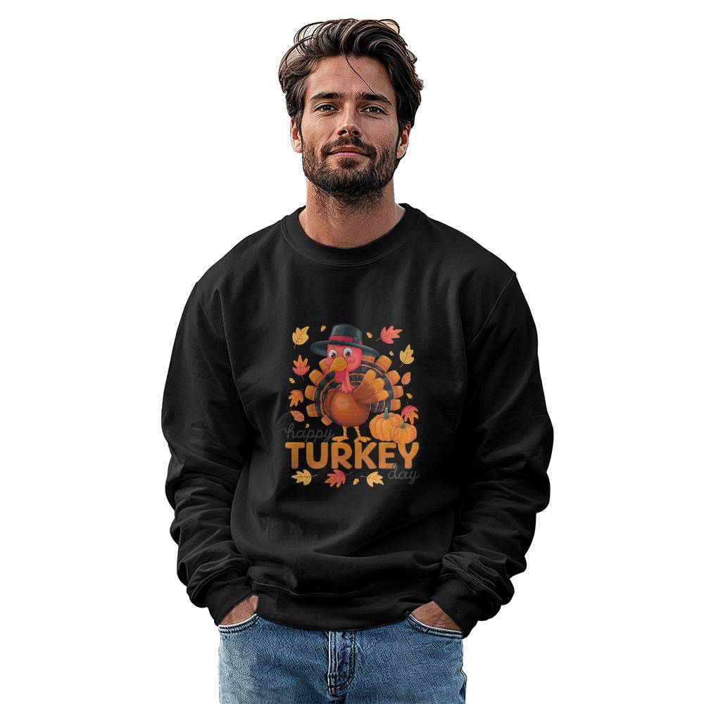 Happy Turkey Day Thanksgiving Sweatshirt