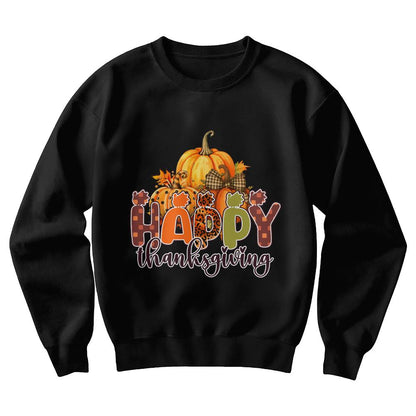 Happy Thanksgiving Holiday Sweatshirt