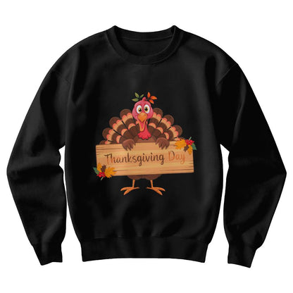 Thanksgiving Day Holiday Turkey Sweatshirt