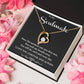 Soulmate You Take my Breath Away Forever Love Heart Necklace