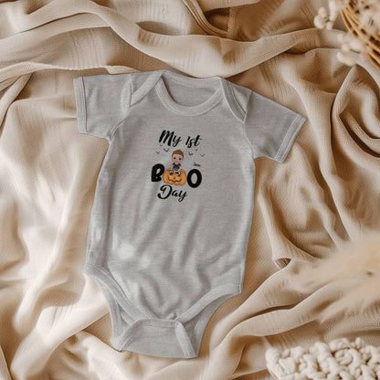 Halloween Baby Bodysuit - My First Boo Day Personalized Boy or Girl Gerber Onesie