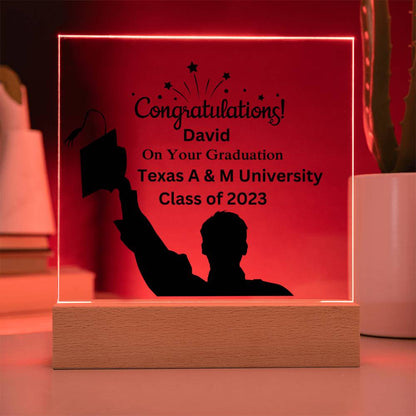 Custom Graduation Acrylic Plaque