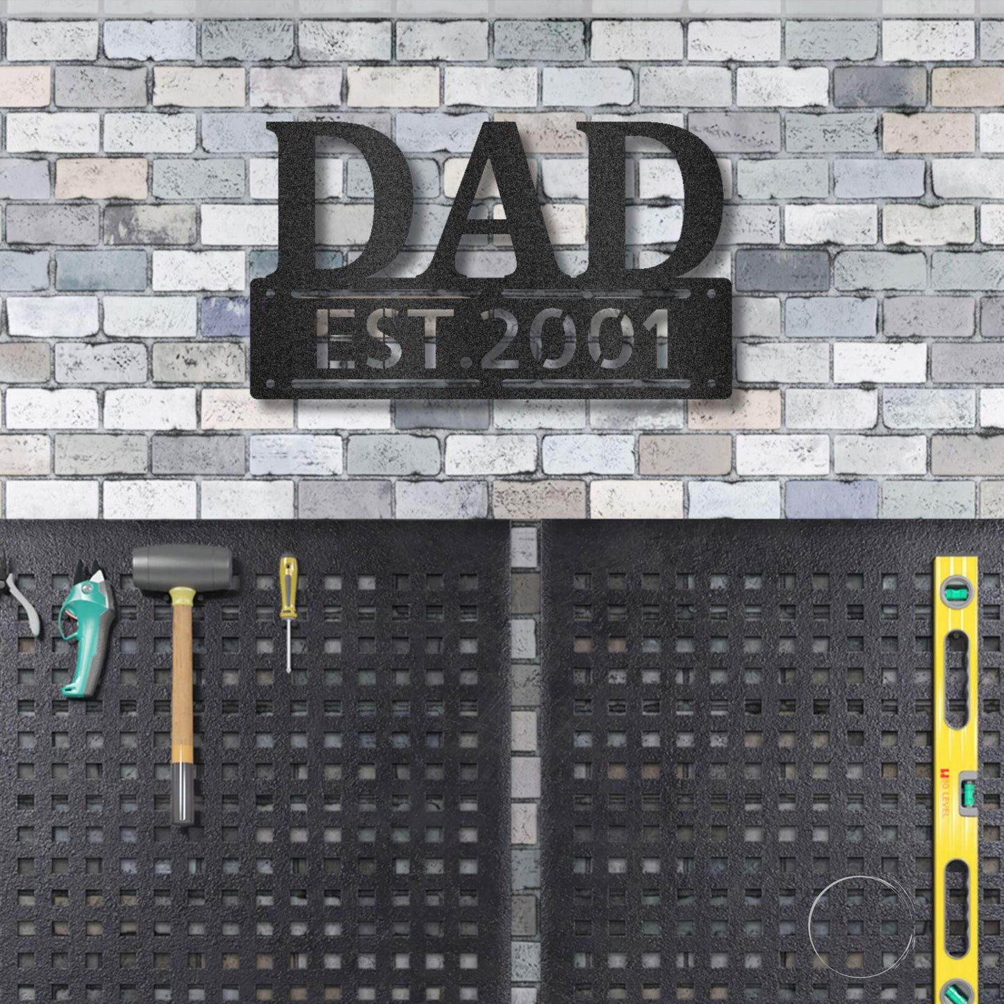 Dad's Day, Every Day: Personalized Steel Wall Art for Father's Day, Birthdays, and Beyond - Mallard Moon Gift Shop