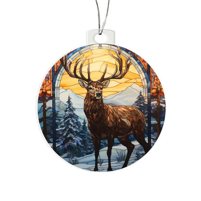 Deer Acrylic Keepsake Ornament - Mallard Moon Gift Shop