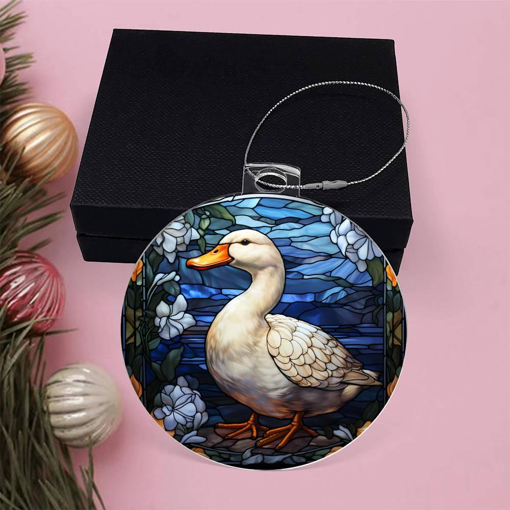 Duck Acrylic Keepsake Ornament - Mallard Moon Gift Shop