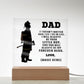 Firefighter Dad You Are My Forever Hero Personalized Acrylic Plaque - Mallard Moon Gift Shop