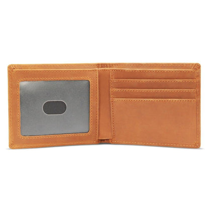 Fisherman Gift - Less Talk More Fishing Leather Wallet - Mallard Moon Gift Shop