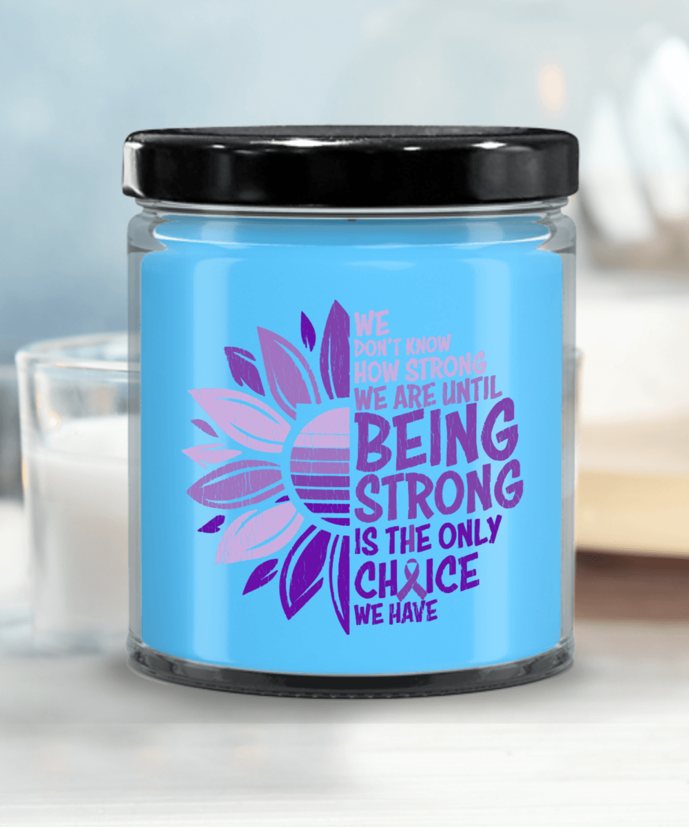 Cancer Support Hodgkins Lymphoma Being Strong Scented Soy Candle