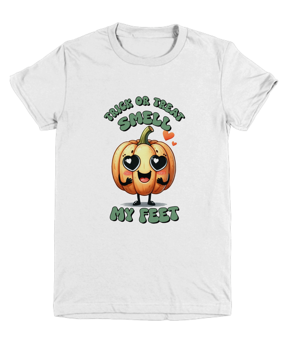 Halloween Pumpkin Trick or Treat Youth Tee Shirt