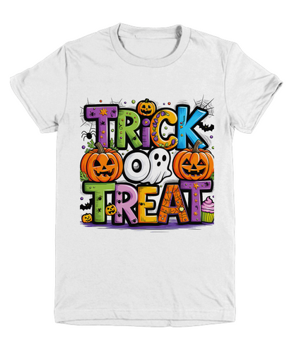 Halloween Trick or Treat Youth Tee Shirt