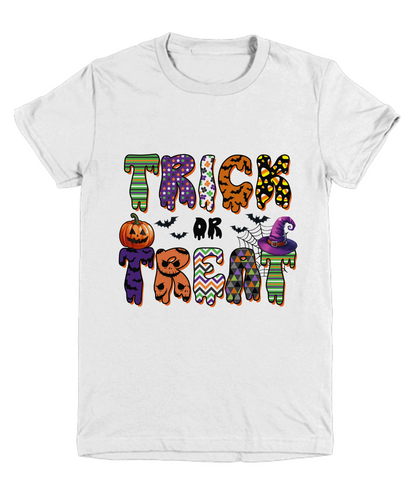 Halloween Trick or Treat Scarey Youth Tee Shirt