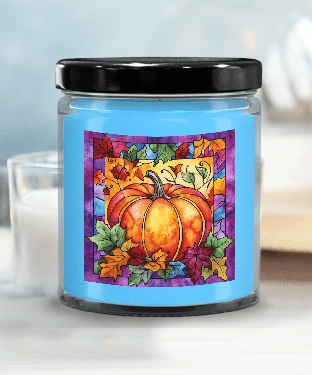 Fall Pumpkin Soy Container Jar Candle Home Decor