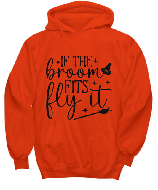 Halloween Hoodie- If the Boom Fits Fly It