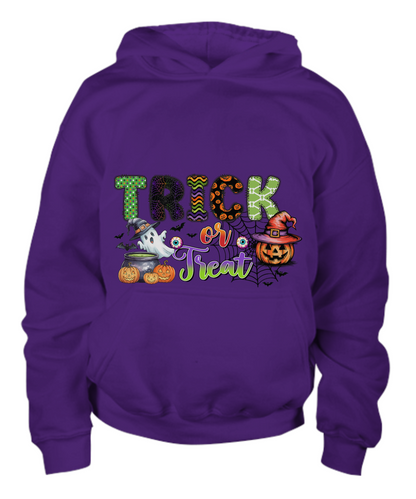 Halloween Trick or Treat Witchy Brew Youth Pullover Hoodie