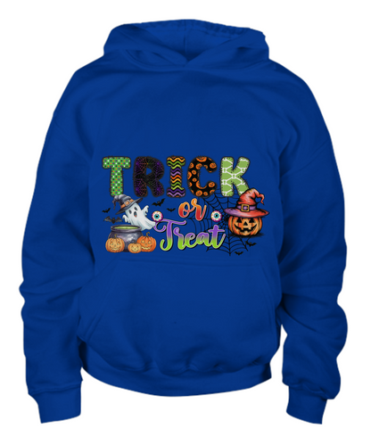 Halloween Trick or Treat Witchy Brew Youth Pullover Hoodie