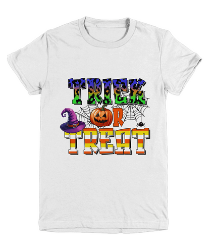 Halloween Trick or Treat Spooky Kid Tee Shirt