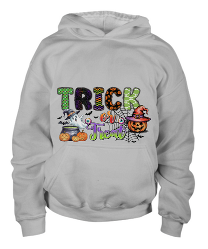 Halloween Trick or Treat Witchy Brew Youth Pullover Hoodie