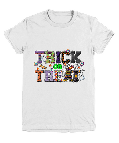 Trick or Treat Halloween Youth Tee Shirt