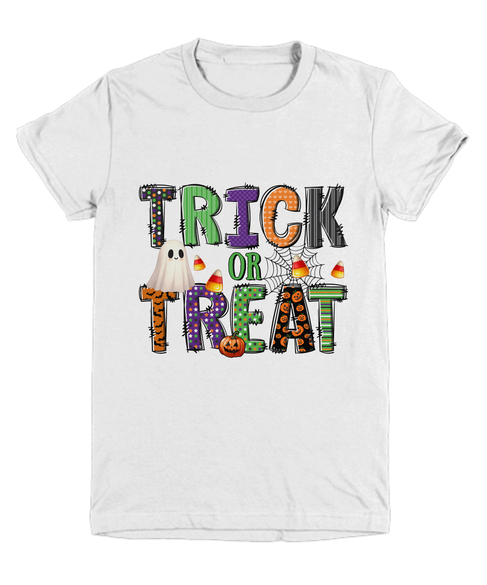 Halloween Trick or Treat  Tee Shirt for Kids