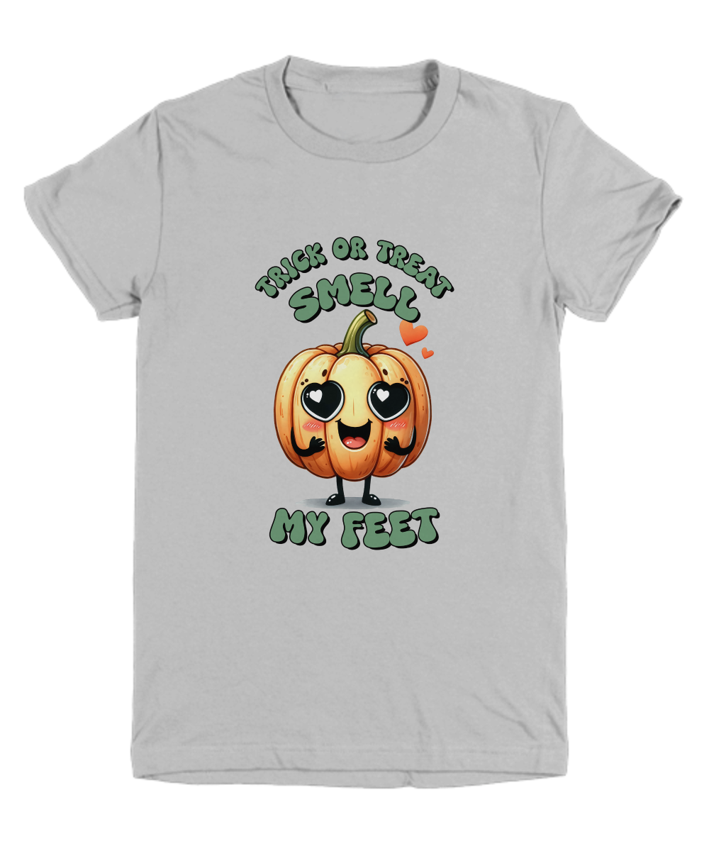 Halloween Pumpkin Trick or Treat Youth Tee Shirt