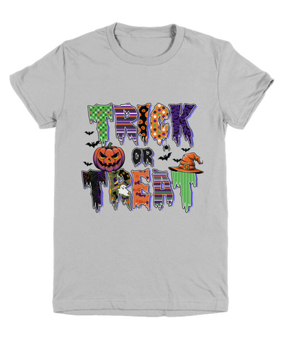 Halloween Ghoulish Trick or Treat Youth Tee Shirt