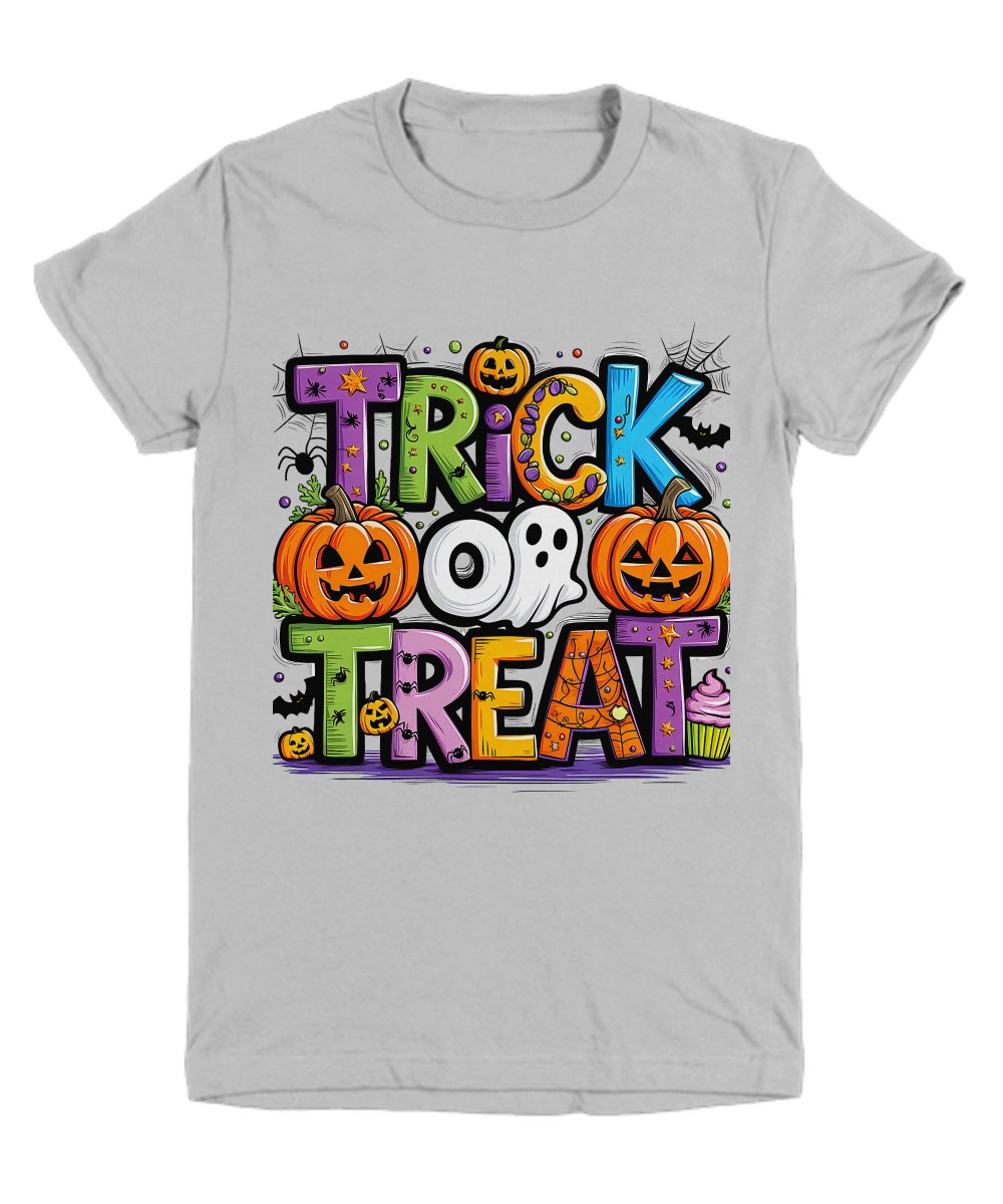 Halloween Trick or Treat Youth Tee Shirt