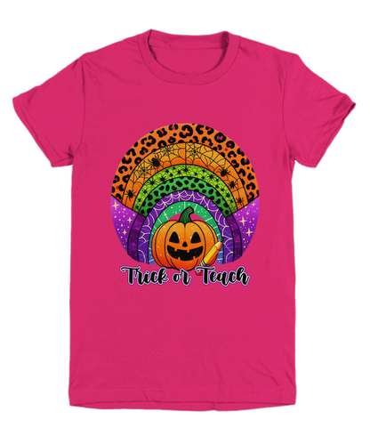 Halloween Trick or Treat Pumpkin Youth Tee Shirt