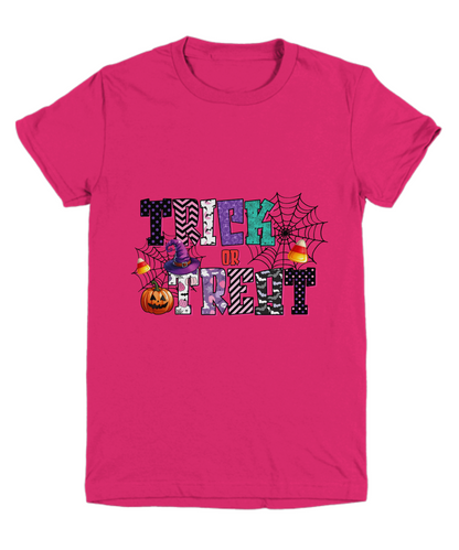 Halloween Trick or Treat Frightful Youth Tee Shirt